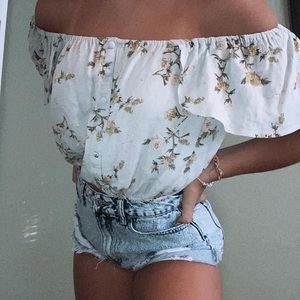 off the shoulder top